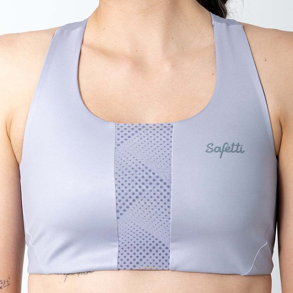 DUOMOTION LAVENDER RUNNING TOP FOR WOMEN
