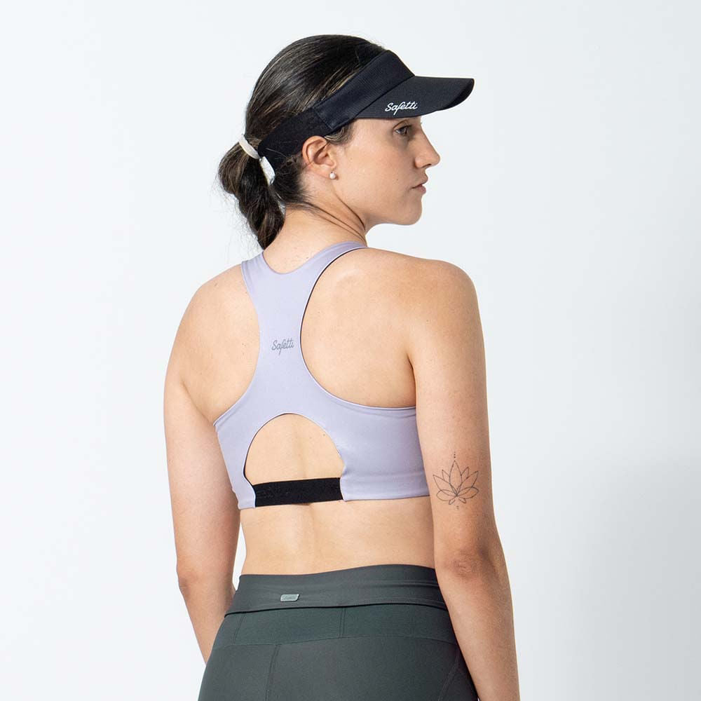 DUOMOTION LAVENDER RUNNING TOP FOR WOMEN
