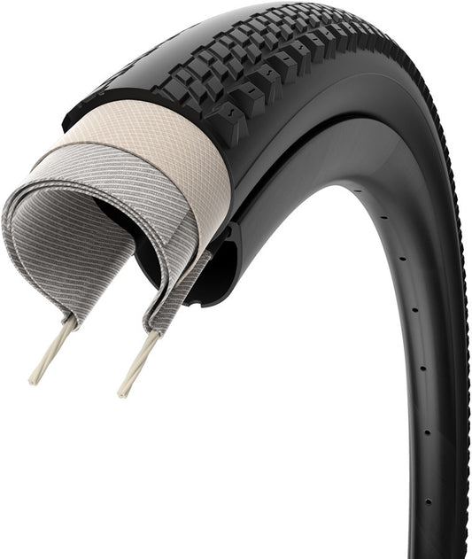 Pirelli Cinturato Gravel RH Tire - 700 x 45, Tubeless, Folding, Black, SpeedGrip, TechWALL Gravel, Performance