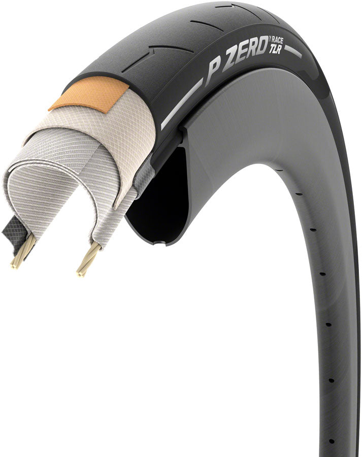 Pirelli P ZERO Race TLR Tire - 700 x 30, Tubeless, Folding, Black, SmartEvo, SpeedCore