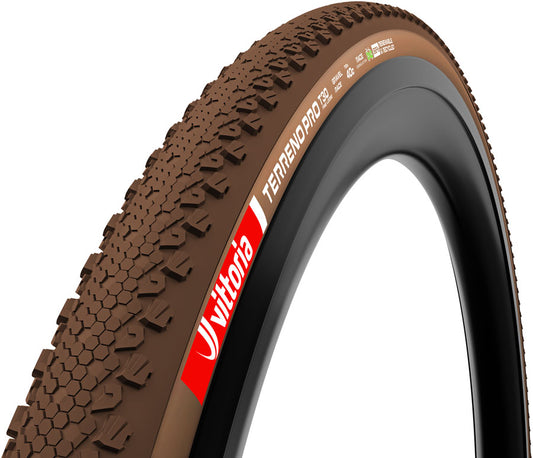 Vittoria Terreno Pro T30 Fine Loose Tire - 700 x 45, Tubeless, Folding, Black/Brown, Eco Gravel Race
