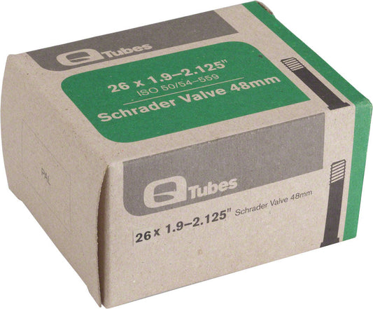 Q-Tubes 26 x 1.9-2.125" 48 mm Long Schrader Valve Tube