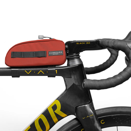 ALMSTHRE Top Tube Bag - Rust Red