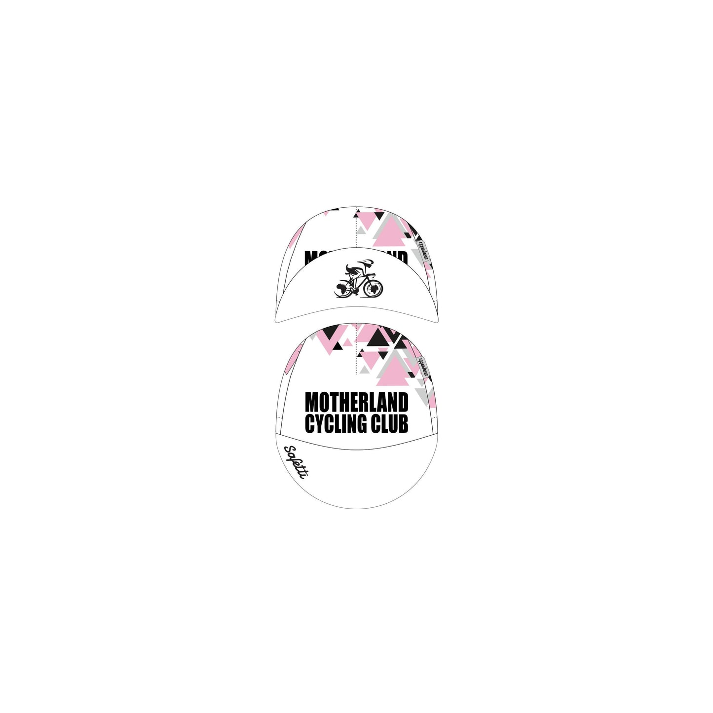 MCC'25-1 - Cycling Cap White. Unisex