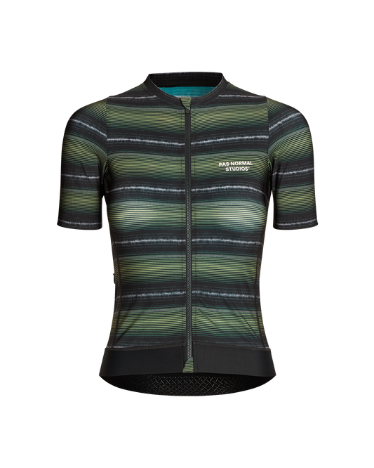 Pas Normal Studios Women's Essential Jersey Light Olive Stripe
