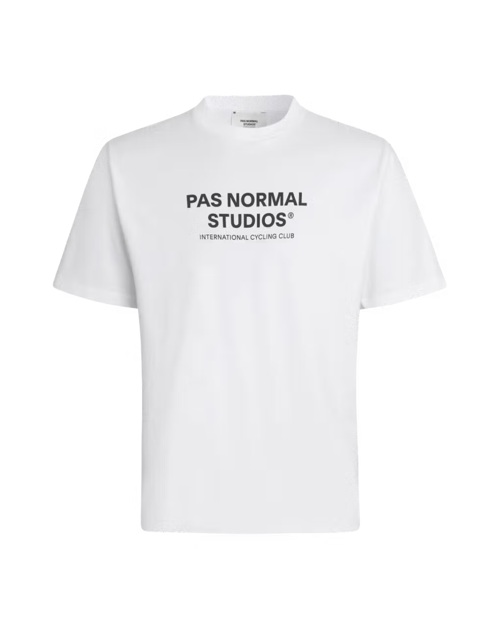 Pas Normal Studios PAS Off Race T Shirt Unisex-White
