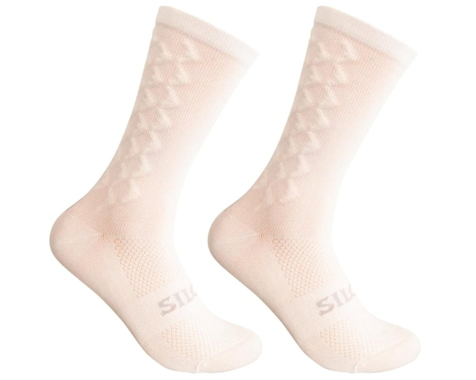 Aero Socks Tall White LG
