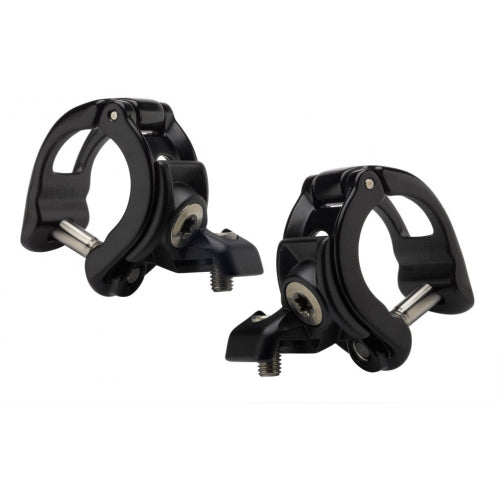 COMPUTER MOUNT, TITTANIUM, 2 BOLT, 22 MM