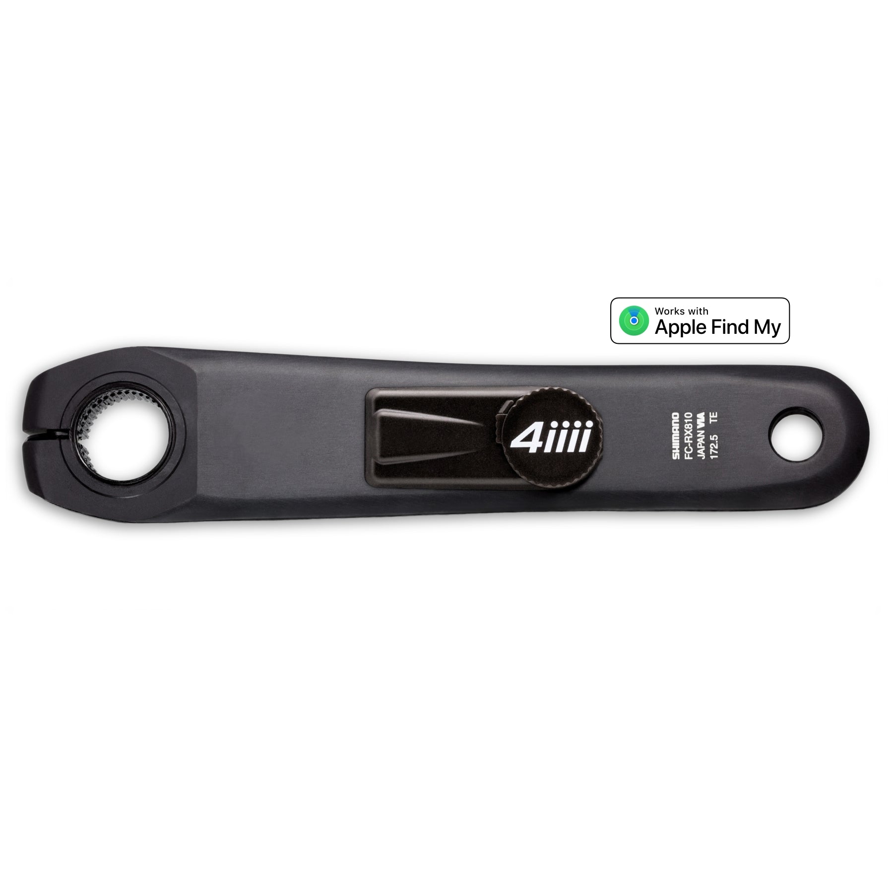 4iiii Left Side PRECISION 3  PowerMeter  Ride Ready Shimano-Ultegra FC-R8100 172.5mm
