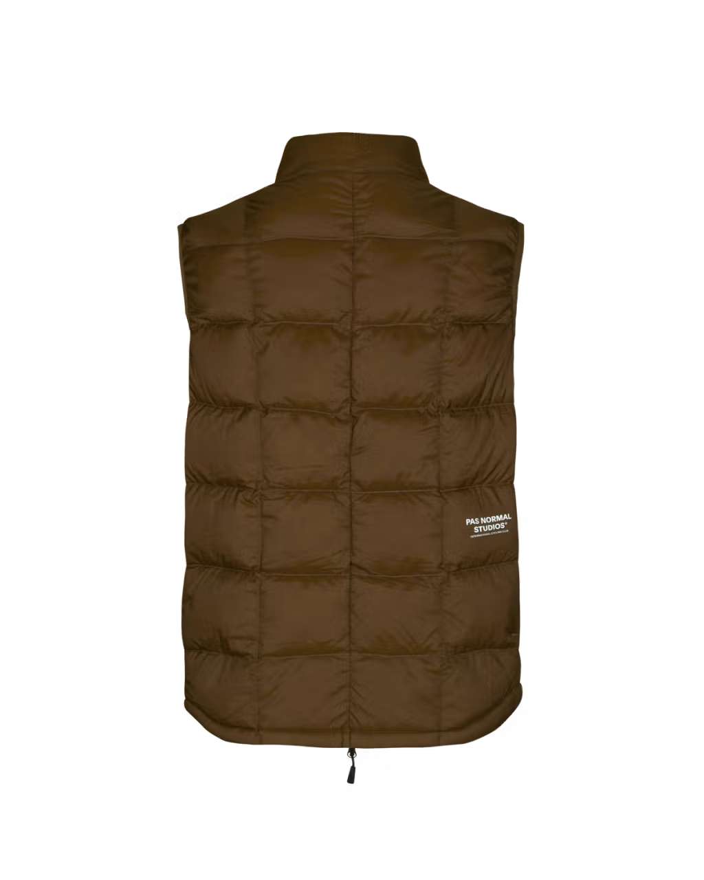 Off-Race Down Vest - Army Brown