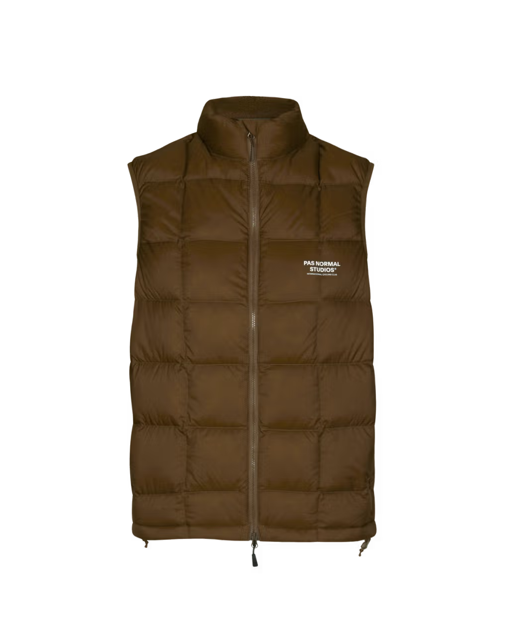 Off-Race Down Vest - Army Brown