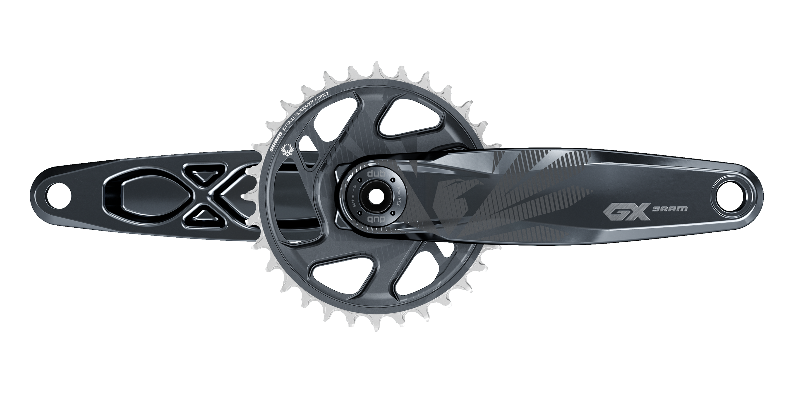 CRANKSET SRAM GX EAGLE 170x32 DM DUB XSYNC2 w/oCUPS LUNAR 12s BOOST 148 COMPATIBLE