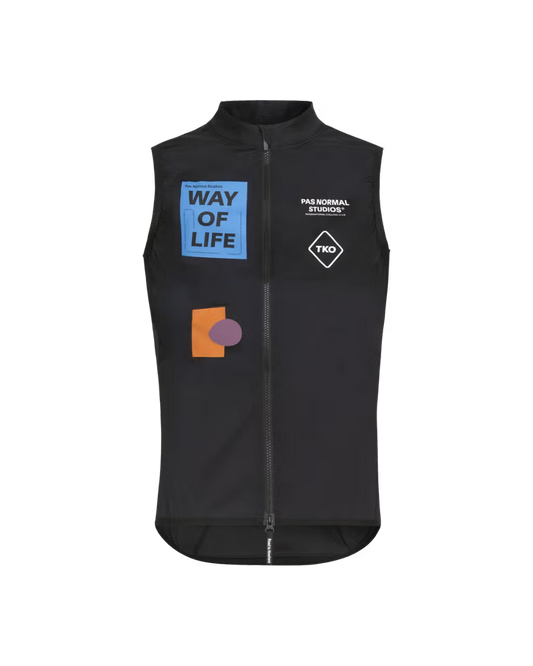 Men's T.K.O. Mechanism Stow Away Gilet LG Black