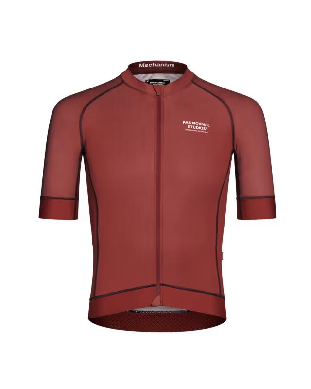 Pas Normal Studios Men's Mechanism Jersey Maroon