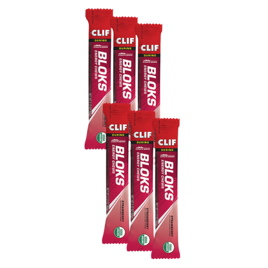 Clif Shot Bloks ENERGY CHEWS Strawberry SINGLE PACK