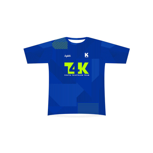 T4K'25 - Sicilia Short Sleeve Running Jersey. Junior
