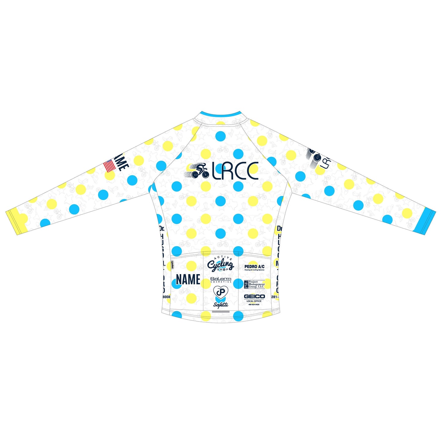 LR'25 - Classic Events Long Sleeve Cycling Jersey. Women