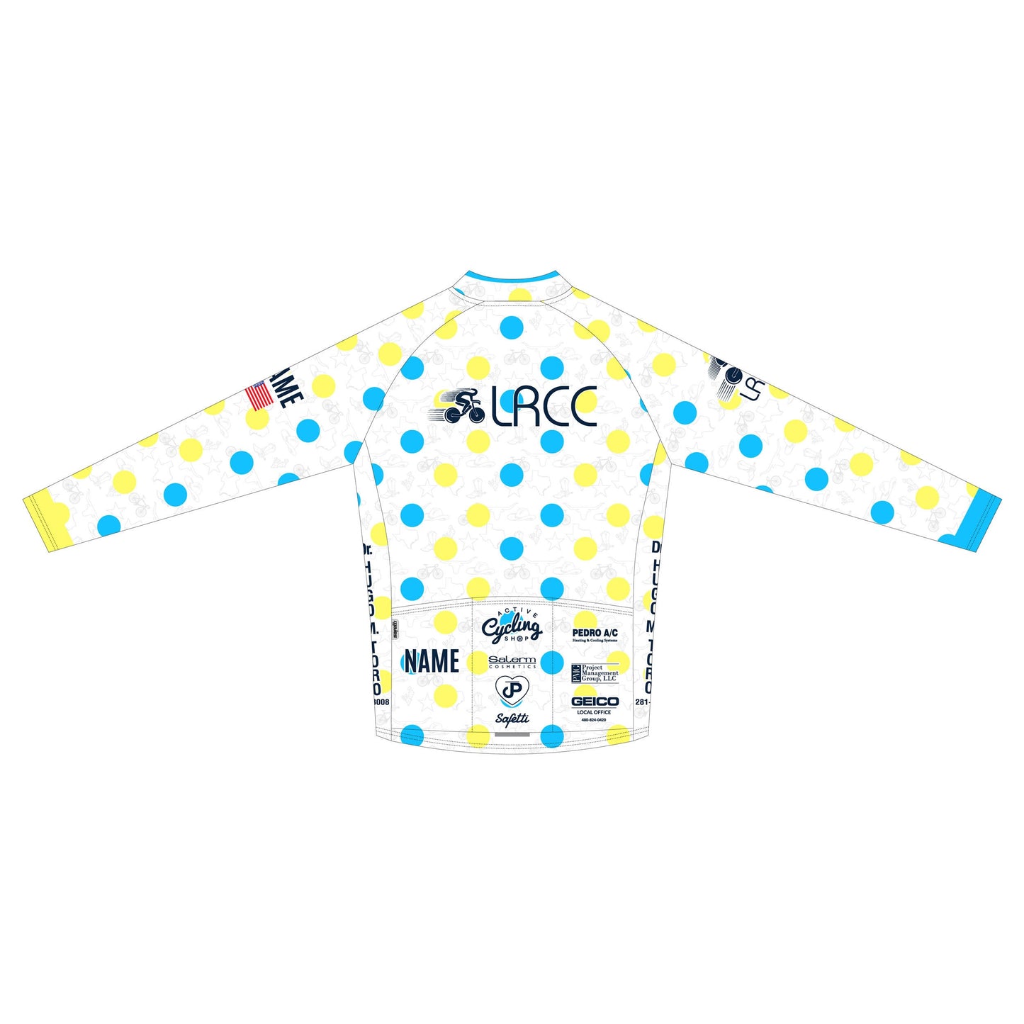 LR'25 - Classic Events Long Sleeve Cycling Jersey. Men
