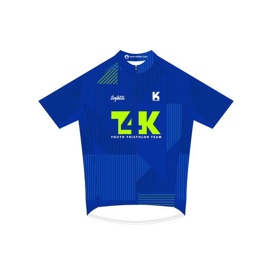T4K'25 - Basic Short Sleeve Cycling Jersey. Junior