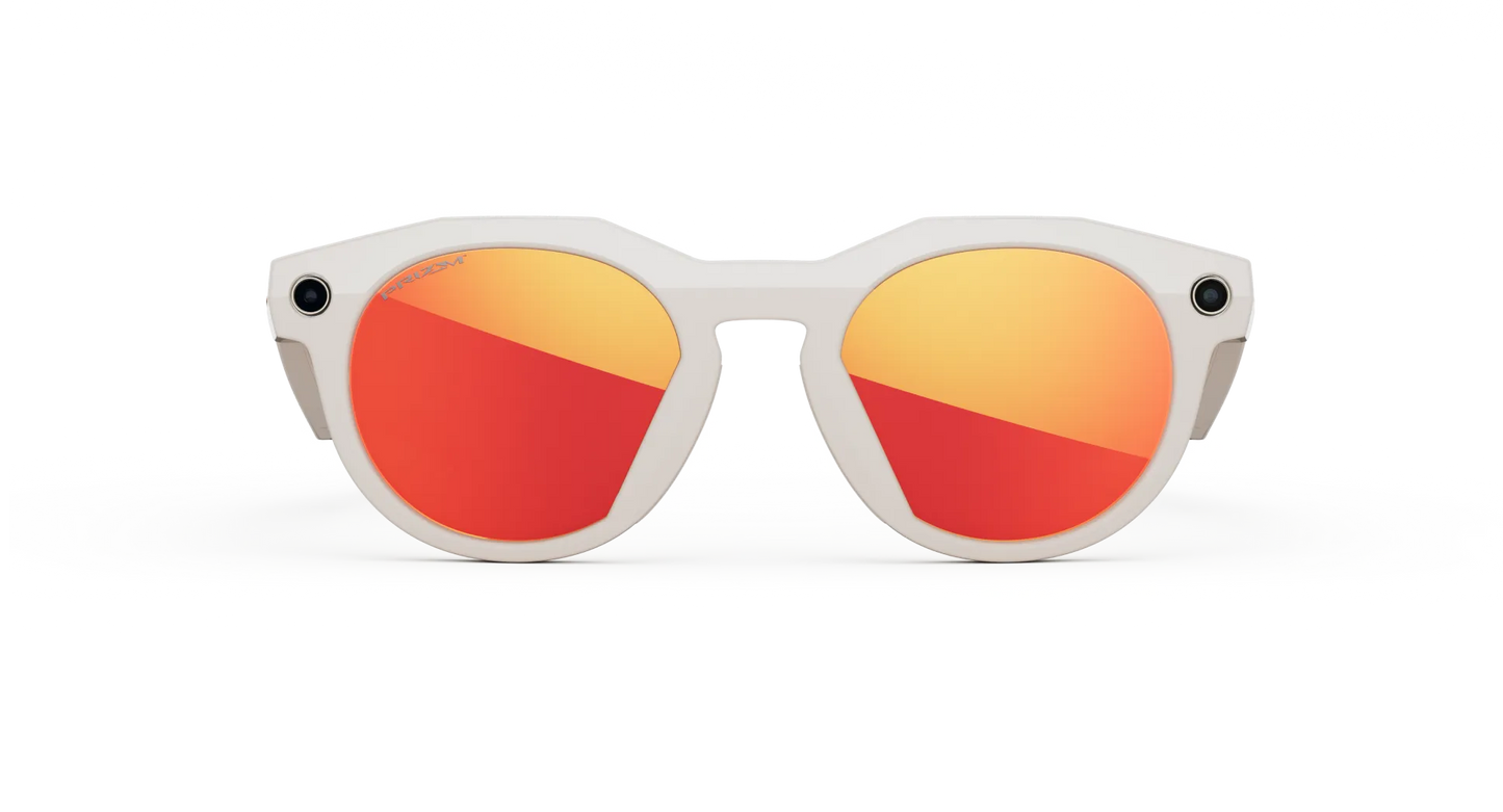 Oakley HSTN warm grey Prizm Ruby lenses.