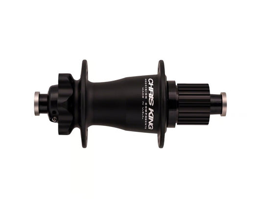 CHRIS KING REAR HUB R45D, 24h, 142x12, MS, Matte Black, Ceramic