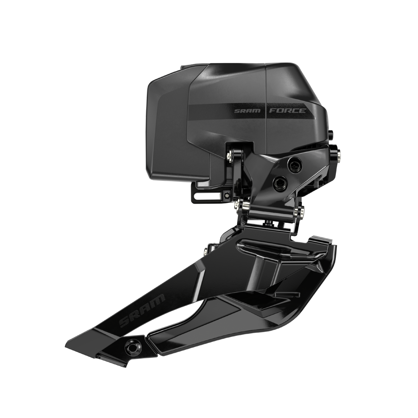 SRAM Front Derailleur Force AXS D2 - black - Braze-on (Battery Not Included)