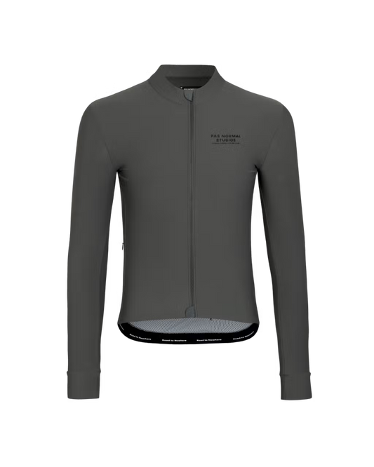 Pas Normal Studios Men's Mechanism Long Sleeve Jersey Dark Grey