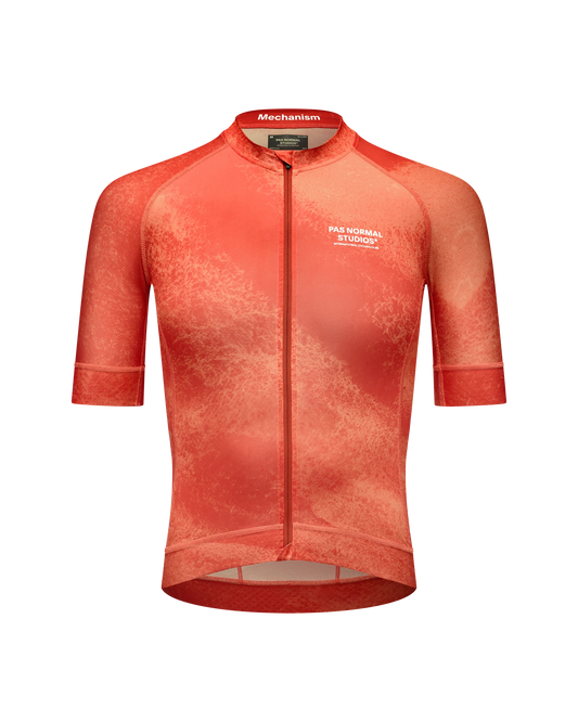 Pas Normal Studios Mechanism Jersey Men's AOP Hibiscus Orange