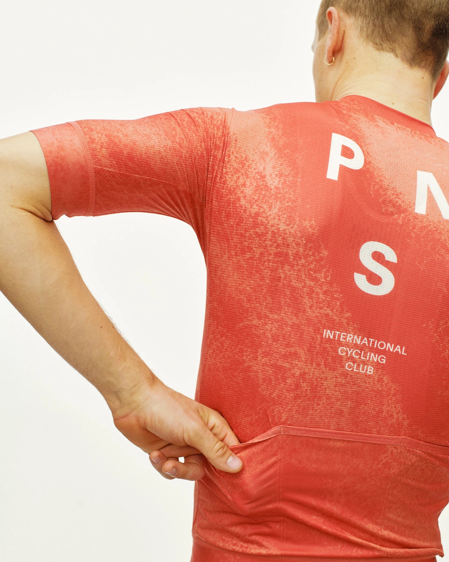 Pas Normal Studios Mechanism Jersey Men's AOP Hibiscus Orange