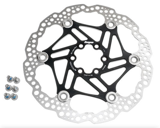 HOPE PART BRAKE DISC 200MM 6 BOLT FLOAT BLACK