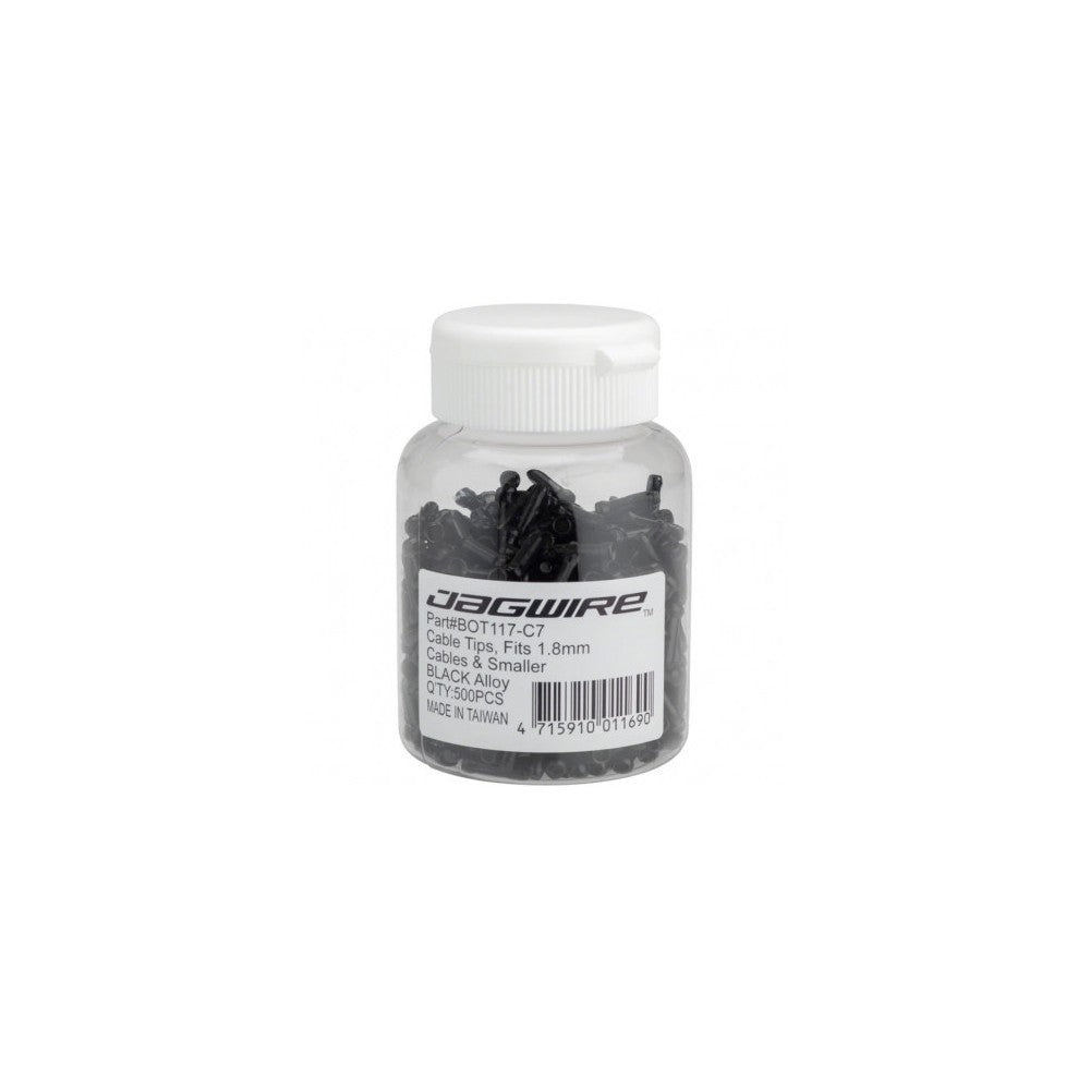 JAG Cable end crimp Black Bottle 500