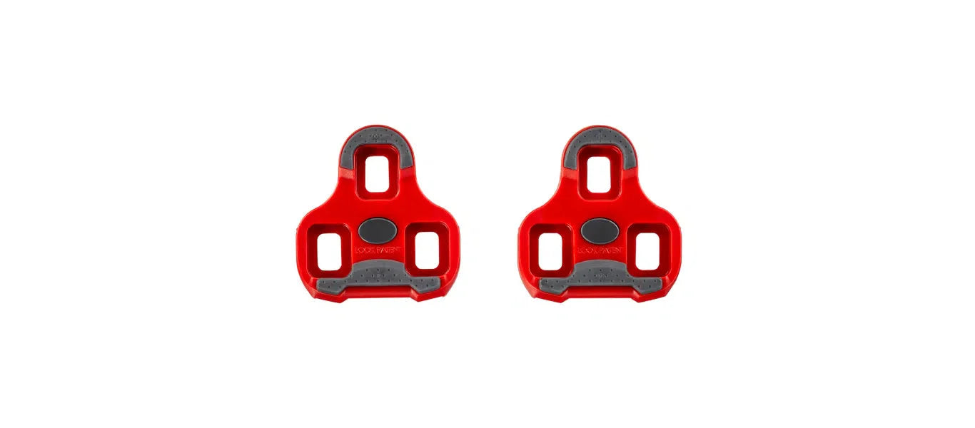 LOOK KEO GRIP Cleat - 9 Degree Float, Red