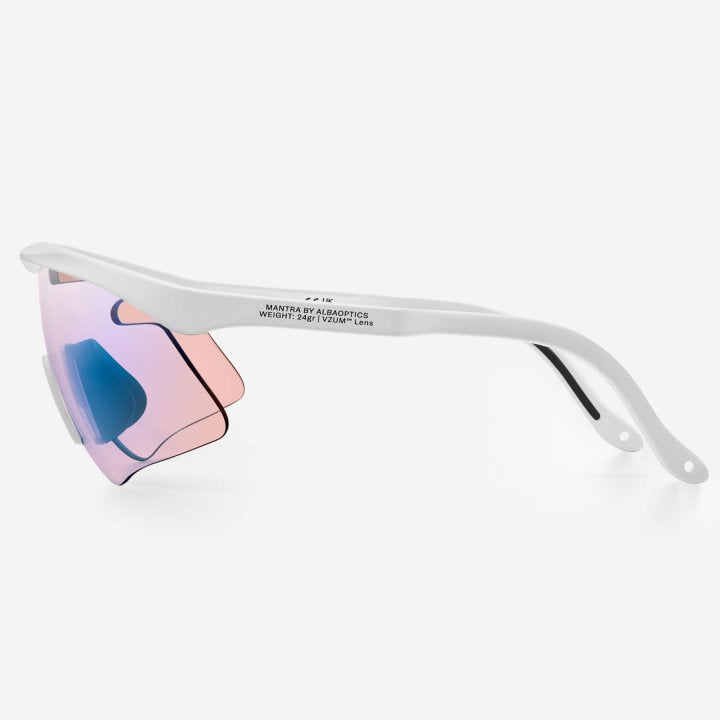Alba Optics Mantra sunglasses - White Vzum Flamingo