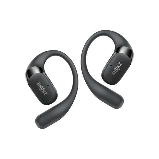 Shokz - OpenFit 2+ Open-Ear True Wireless Bluetooth Earbuds - Black