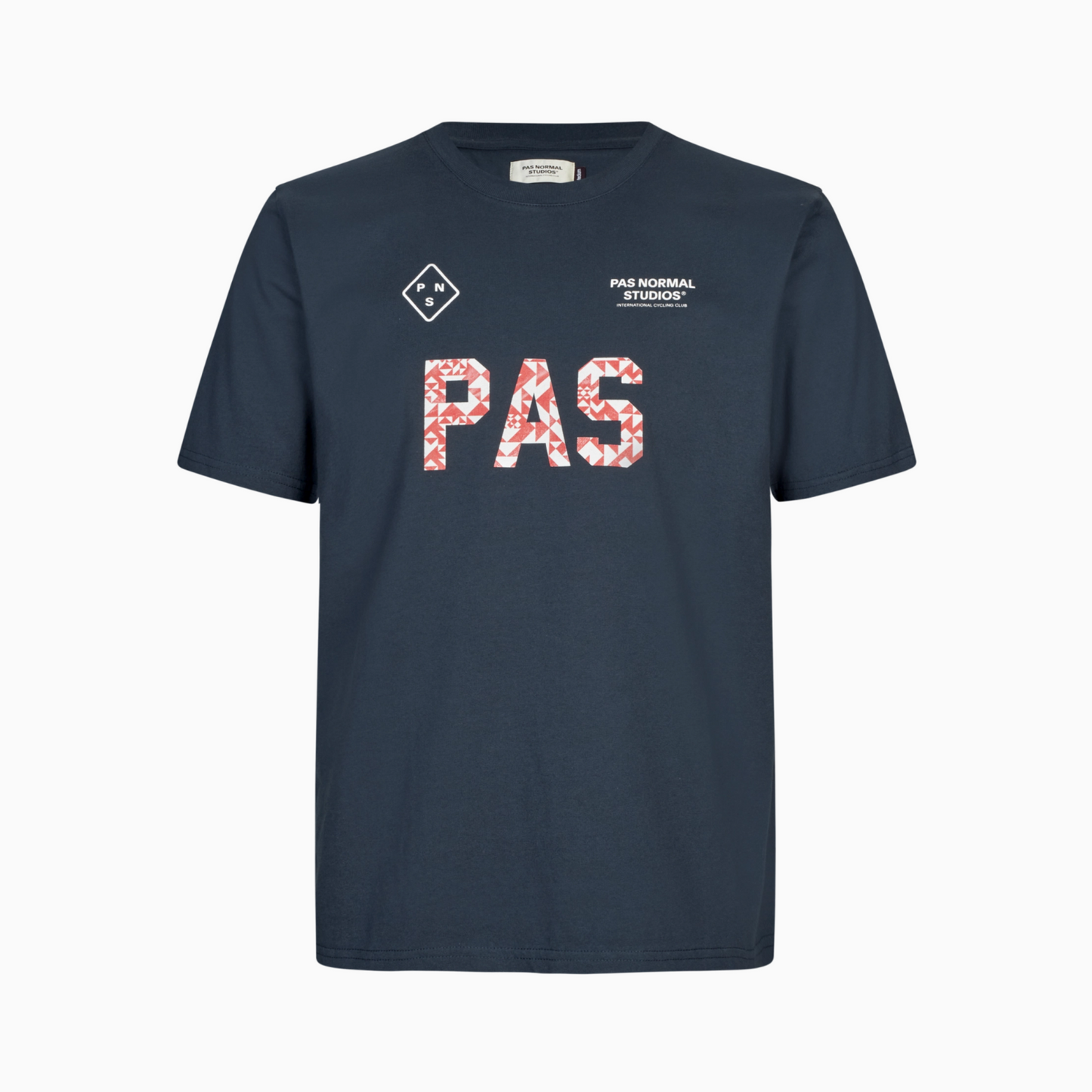 Pas Normal Studios PAS Off Race T Shirt Unisex  Navy LG