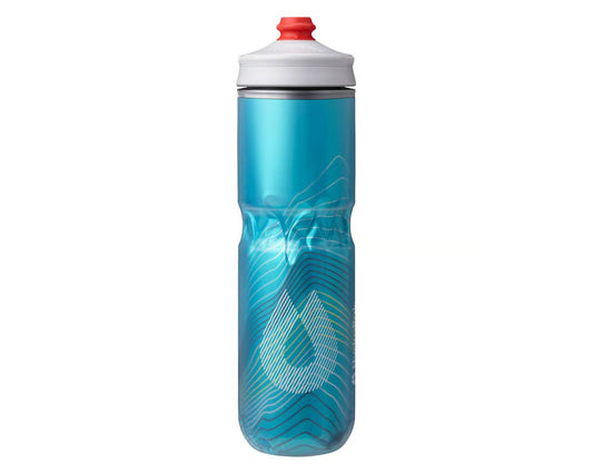 Hydrapak Polar Sport Pulse Insulated Water Bottle - 24oz, BLUE