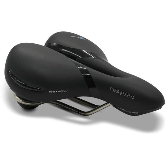 Selle Royal Respiro Relaxed Saddle - Steel Black