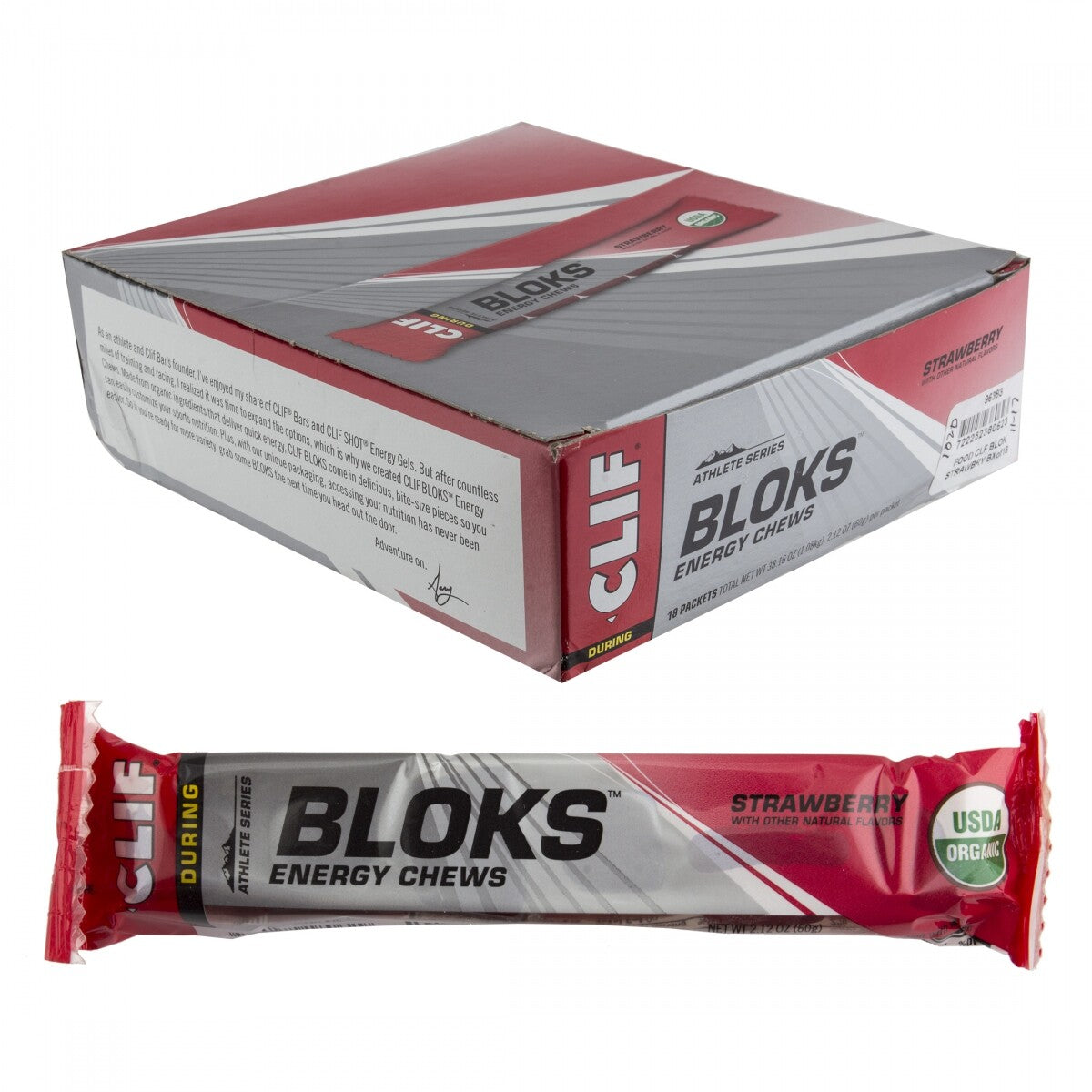 FOOD CLF BLOK STRAWBERRY LEMONADE CAFFEI BXof18 single