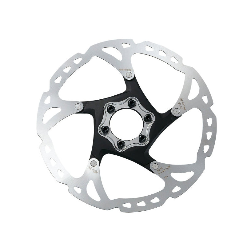 SHIMANO DISC BRAKE ROTOR SM-RT76, DEORE XT 160mm 6-BOLT