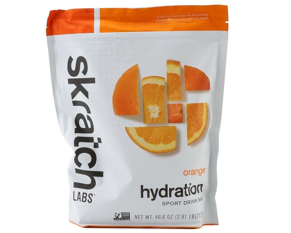 Skratch Labs Sport Hydration Drink Mix: Orange, 60-Serving Resealable Pouch