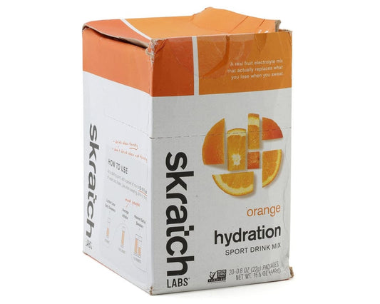 Skratch Labs Sport Hydration Drink Mix: Orange, Box of 20