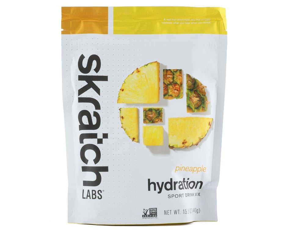 Skratch Labs Sport Hydration Drink Mix - Pineapple, 20 -Serving Resealable Pouch