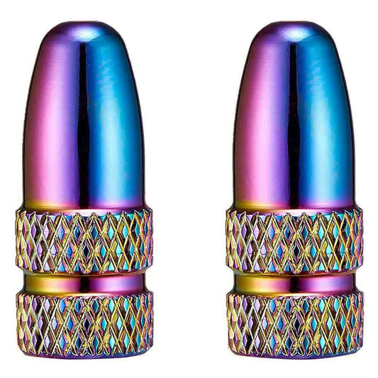 SUPACAZ VALVE CAPS OIL SLICK PRESTA