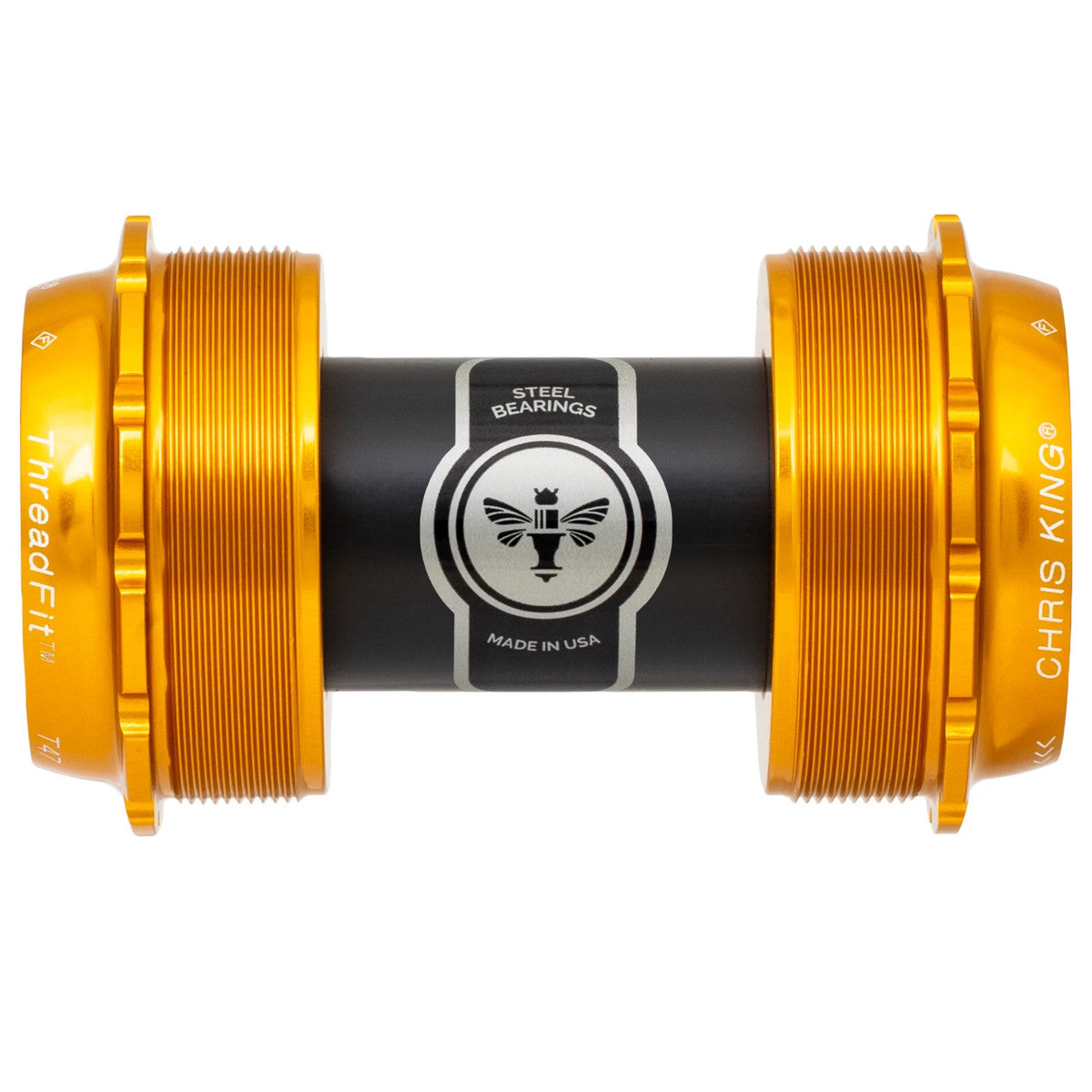 Bottom Bracket, ThreadFit T47 24x , Gold, Ceramic