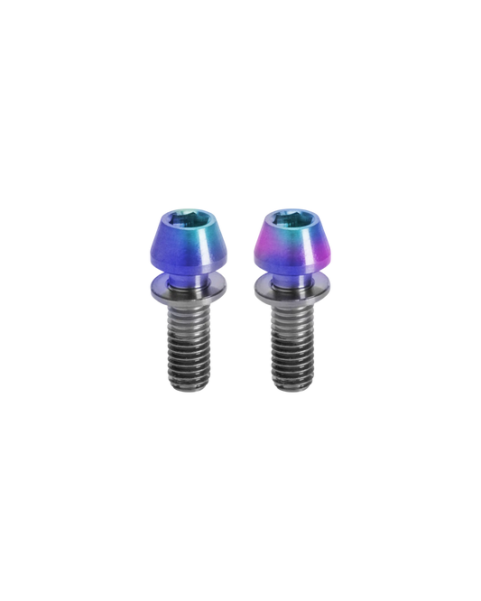 TI BOLT KIT / STEM CLAMP / PURPLE