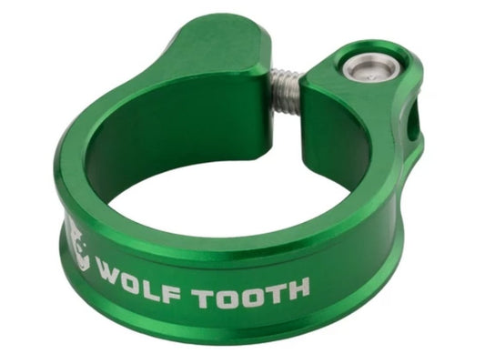 Wolf Tooth Seatpost Clamp 34.9mm Green