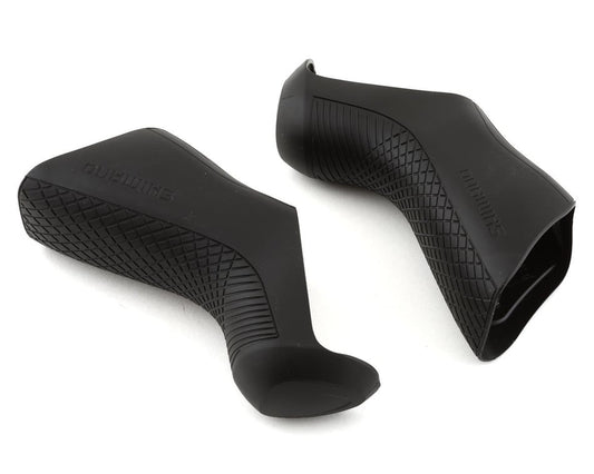 Shimano Ultegra ST-R8050 Di2 STI Lever Hoods, Black, Pair