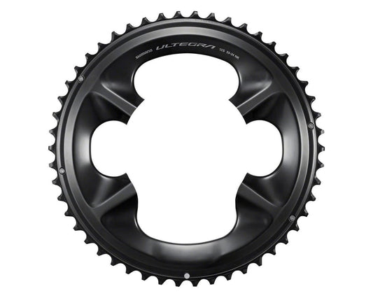 Shimano Ultegra FC-R8100 12-Speed Chainring - 50t, Asymmetric 110 BCD, Black, NK