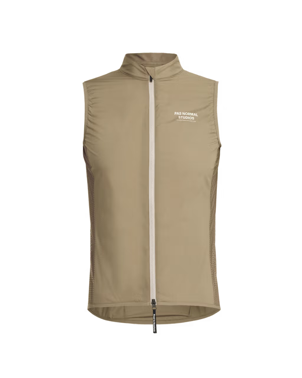 Men's Mechanism Stow Away Gilet - Beige